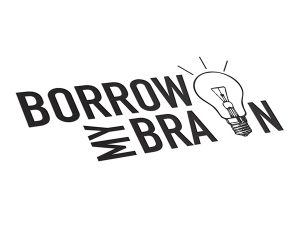 borrow my brain logo